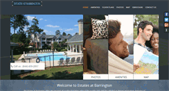 Desktop Screenshot of estatesatbarrington.com