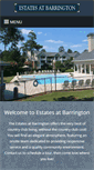 Mobile Screenshot of estatesatbarrington.com